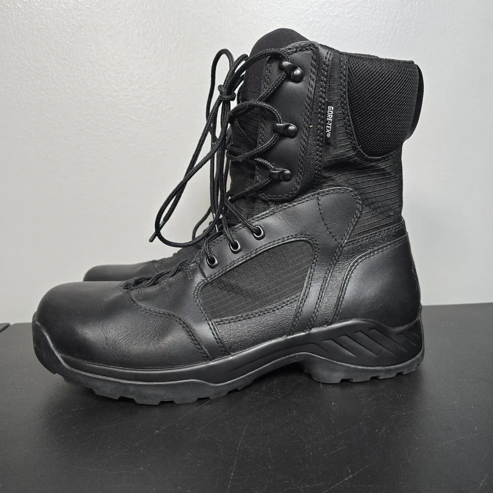 Danner Boots Mens 12 Black Kinetic Side-Zip 8